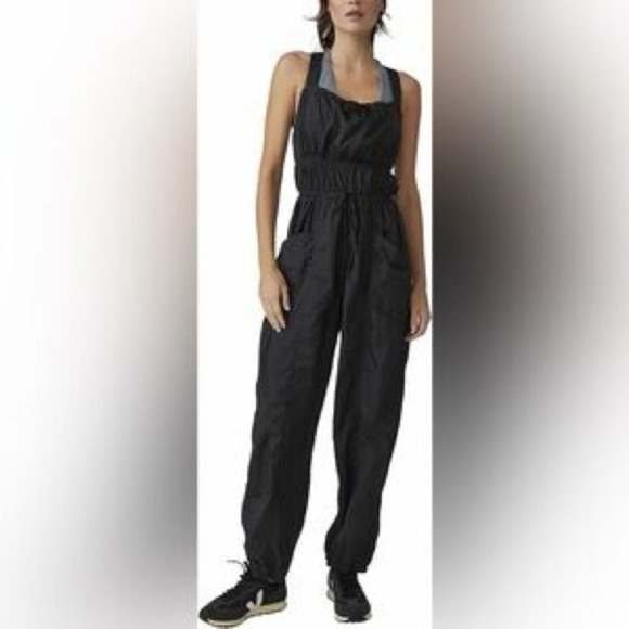 Free People Tropic Sport One Piece Sz S Black - Picture 1 of 5